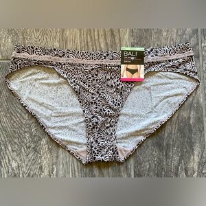 New Bali One Smooth U bikini panties size XL/8 Multicolor Design